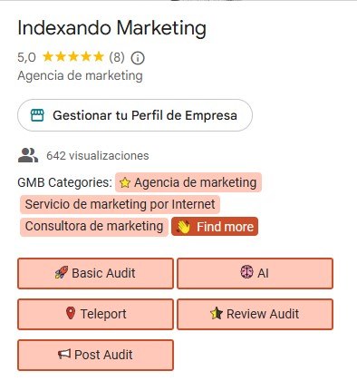 Análisis de perfiles de Google Maps con IA