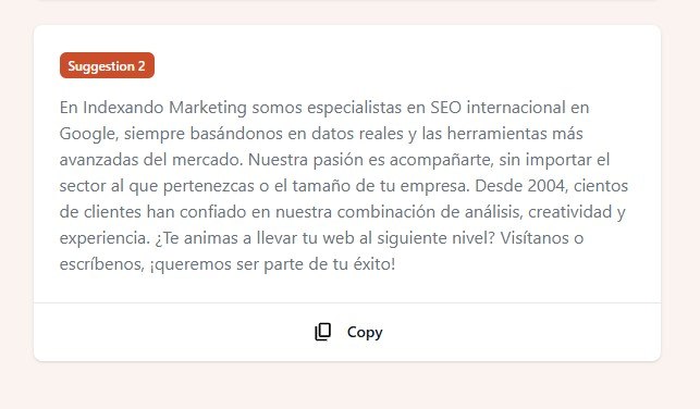 Optimizar ficha de empresa de Google con IA